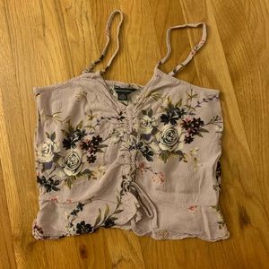 American Eagle Outfitters Floral Tank